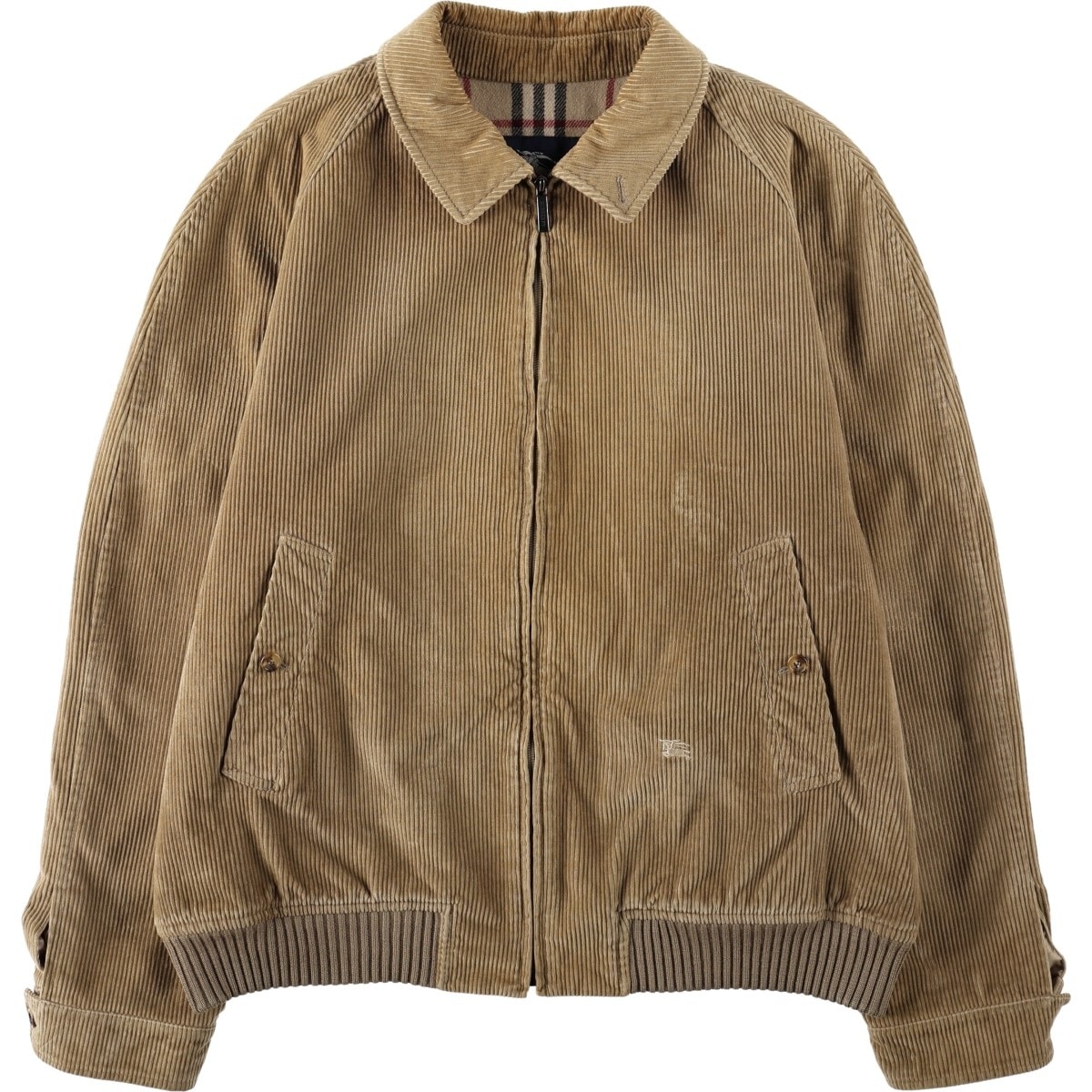 古着 バーバリー Burberry's BURBERRY LONDON コーデュロイ スイングトップ スポーツジャケット メンズXL相当/evb035710