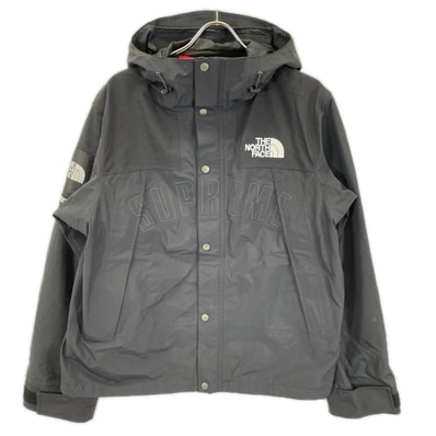 ノースフェイス ×Supreme NF0A3VMM 19SS ブラック アーチロゴマウンテンパーカー