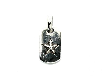 Chrome Hearts Tiny Star Dog Tag "Silver"