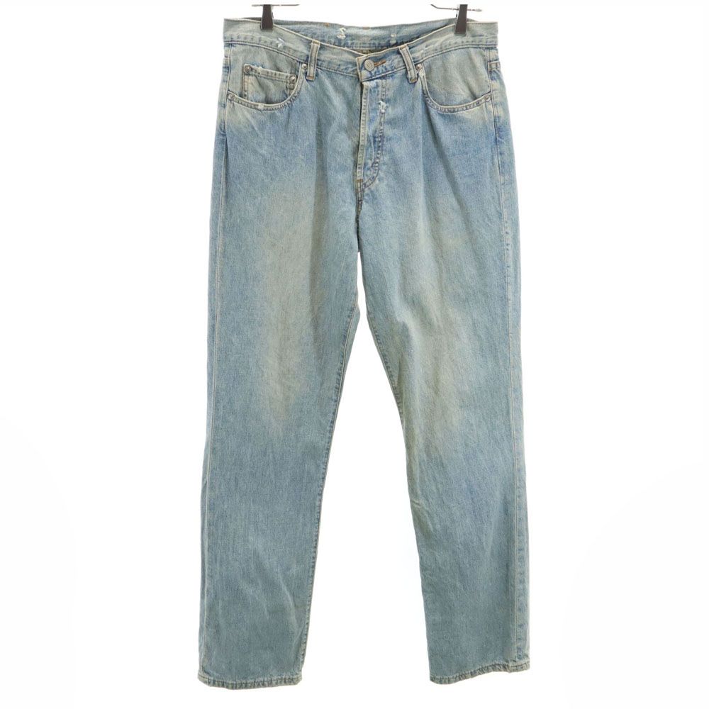 RRL ダブルアールエル USA製 ボタンフライ ストレートデニムパンツ w33 ジーパン