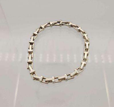 Tiffany ティファニー ブレスレット Tナローチェーン M