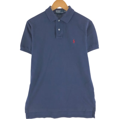 古着 ラルフローレン Ralph Lauren POLO by Ralph Lauren CUSTOM FIT 半袖 ポロシャツ メンズM相当/eaa557475