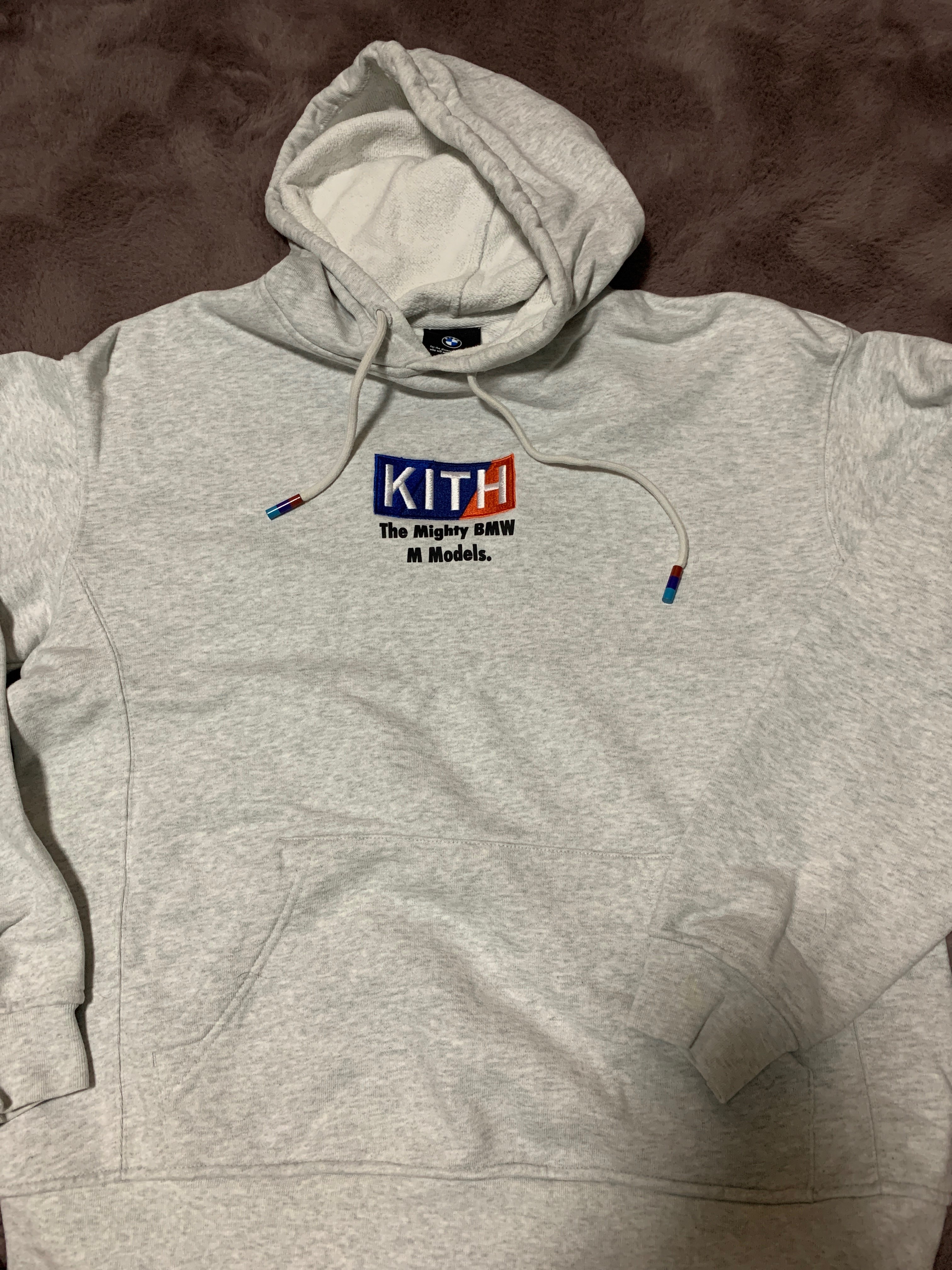 KITH BMW M Sport Logo Hoodie "Grey"