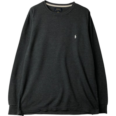 古着 ラルフローレン Ralph Lauren POLO RALPH LAUREN SLEEPWEAR サーマルロングTシャツ メンズL相当/eaa616215
