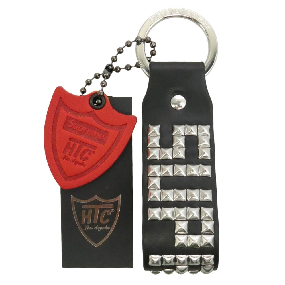 Supreme シュプリーム HTC エイチティーシー 23SS x Hollywood Trading Company ハリウッドトレーディングカンパニー Studded Keychain スタッディド キーチェーン キーループ 【新古品】【未使用】【中古】