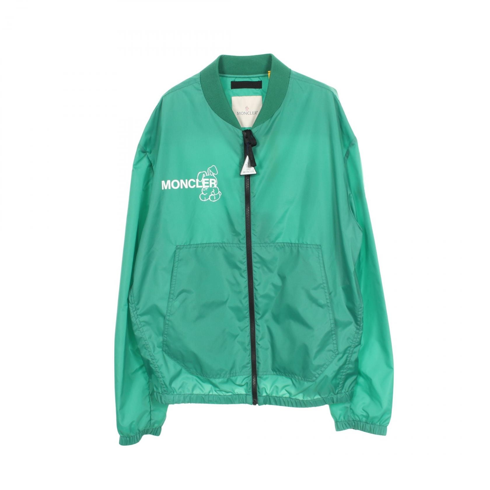 モンクレール MONCLER GENIUS 7 FRAGMENT HIROSHI FUJIWARA OSTRIA ブルゾン 衣料品 アウター ナイロン メンズ グリーン系 K109U1A000098413 【新品】