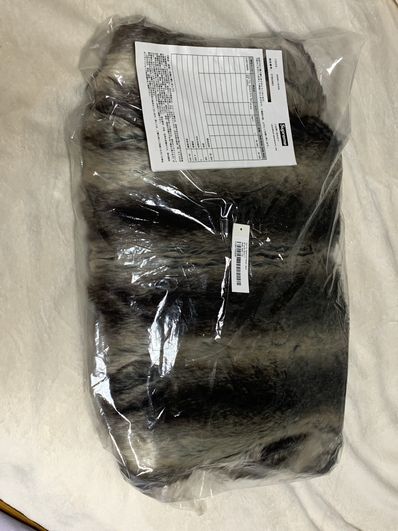 Supreme Faux Fur Reversible Hooded Jacket "Black"