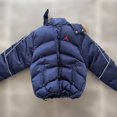 Supreme x Jordan Puffer Jacket "Navy"