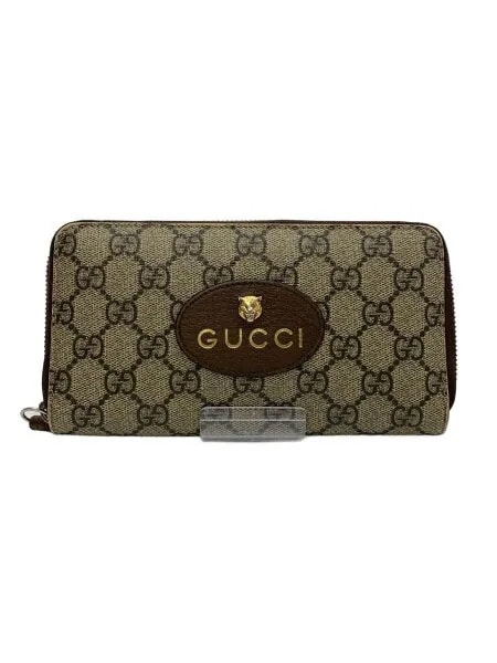 GUCCI Neo Vintage GG Supreme Zip Around Wallet