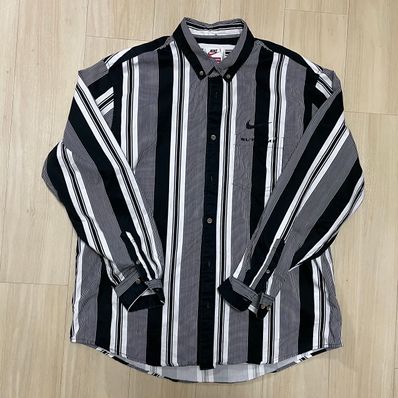 Supreme / Nike® Cotton Twill Shirt "Black"