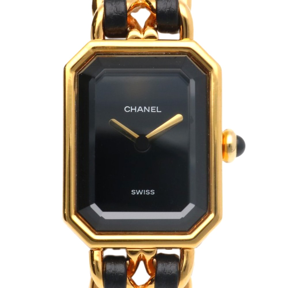 シャネル プルミエール S 腕時計 時計 GP H0001 クオーツ レディース 1年保証 CHANEL  中古