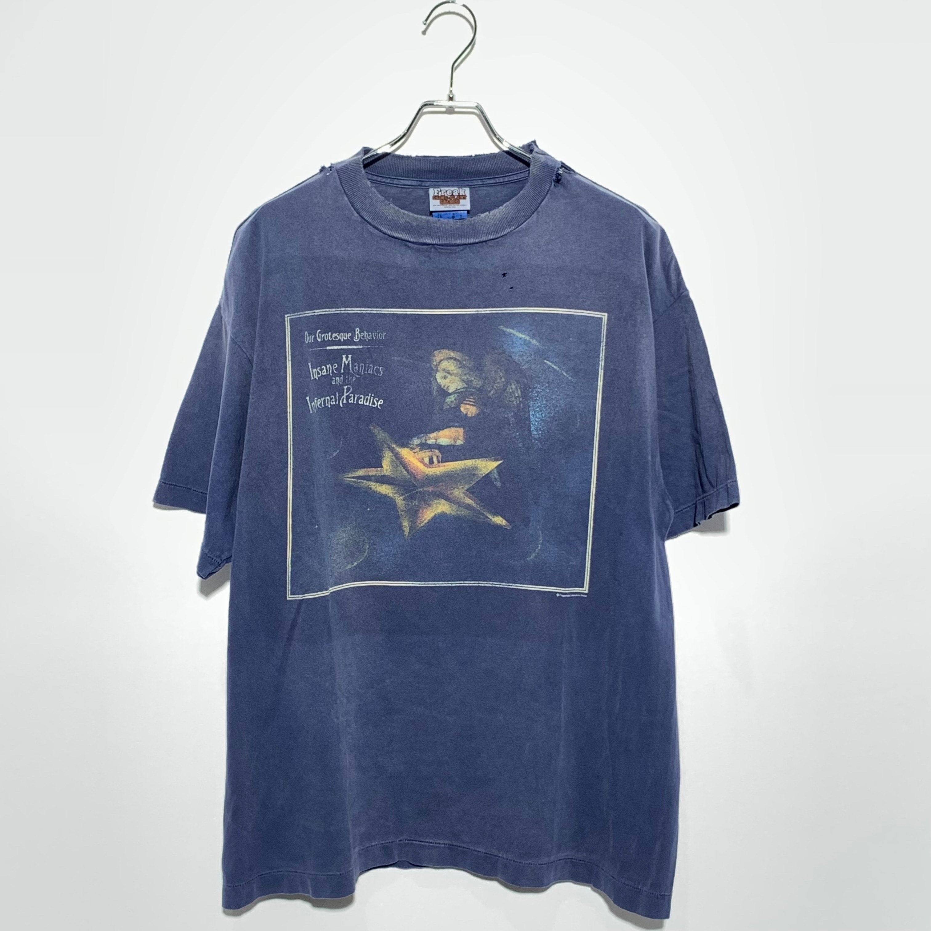 SAINT Mxxxxxx x Cactus Plant Flea Market SS Tee Star "Navy"