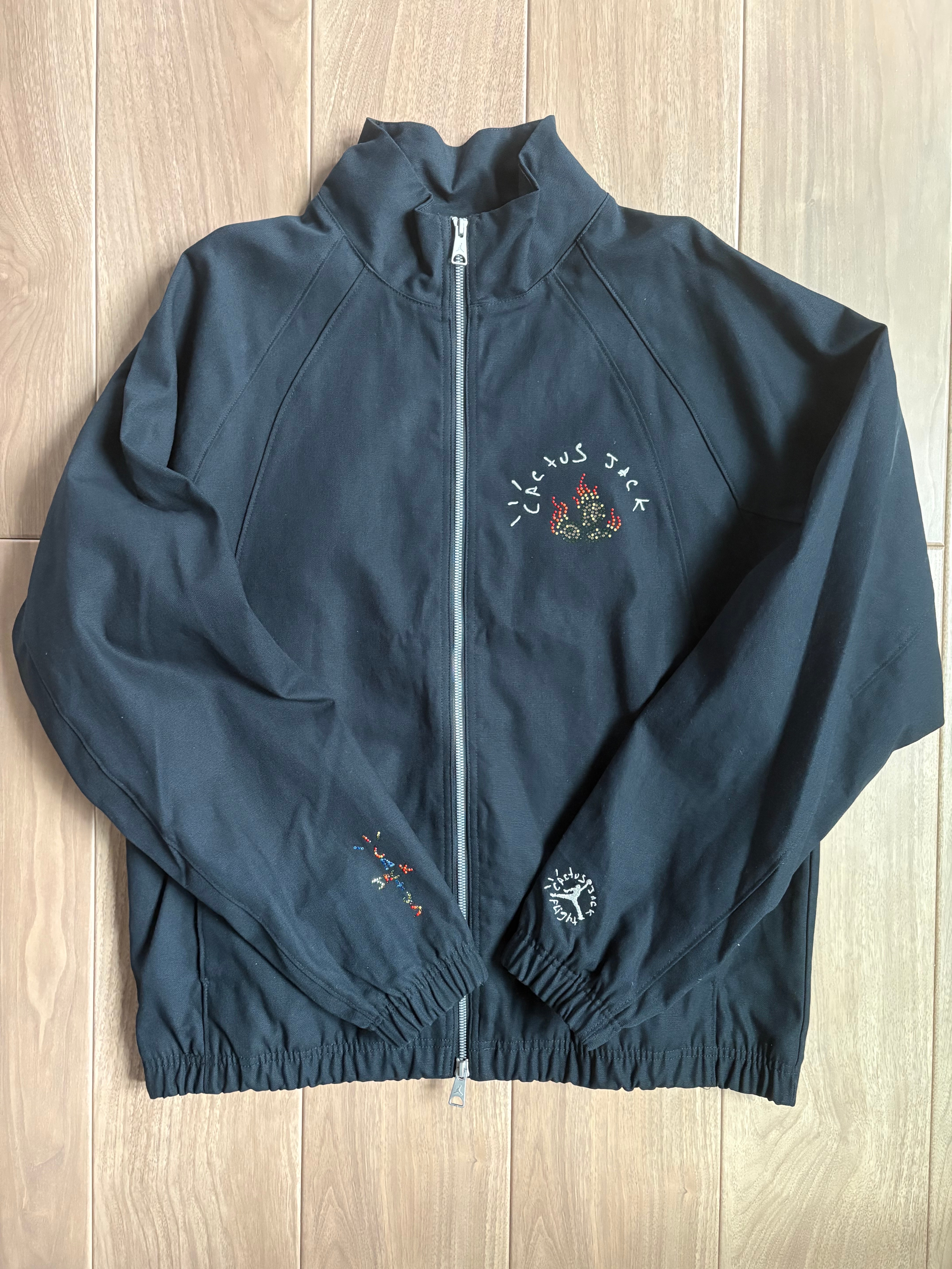 Travis Scott x Air Jordan Brand M J TS WVN JKT "Black"