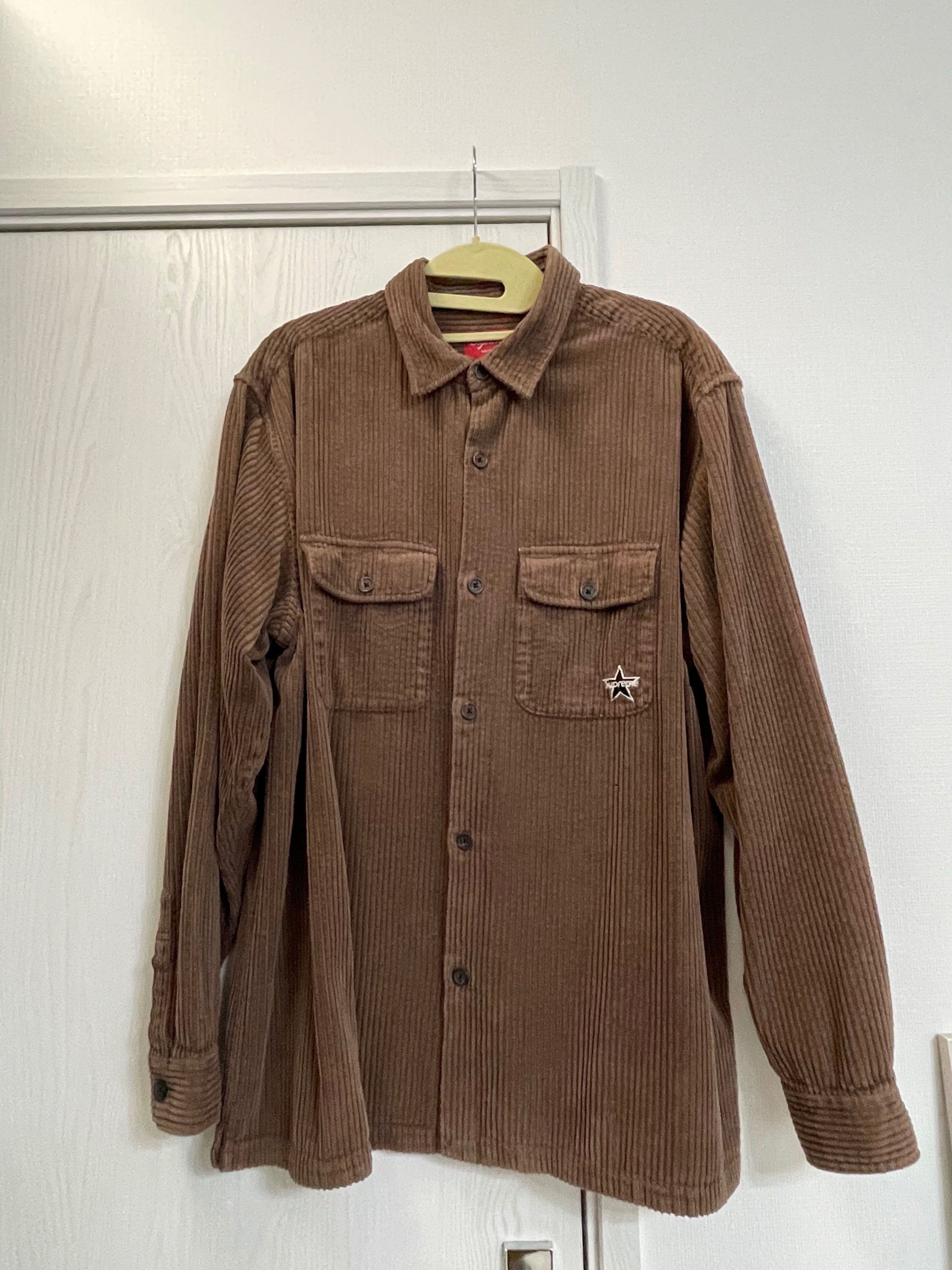 Supreme Corduroy Shirt "Brown"