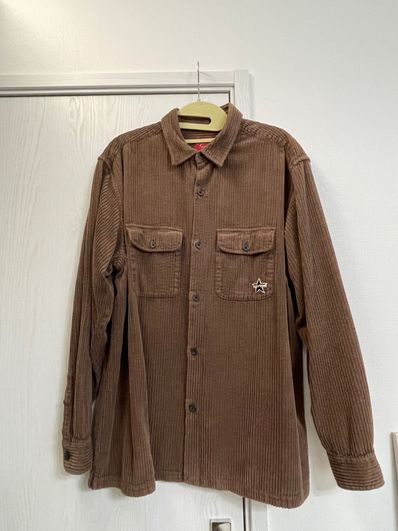 Supreme Corduroy Shirt "Brown"