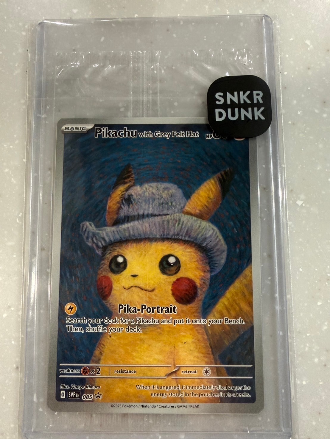 ピカチュウ : プロモ [SVP EN 085](「ゴッホ展」 プロモーションカード「SVP EN」) 【英語版】