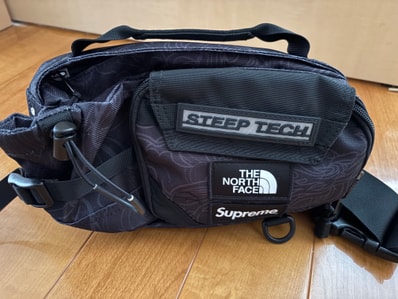 Supreme x The North Face Steep Tech Waist Bag "Black Dragon" NM82291I / NF0A82YW