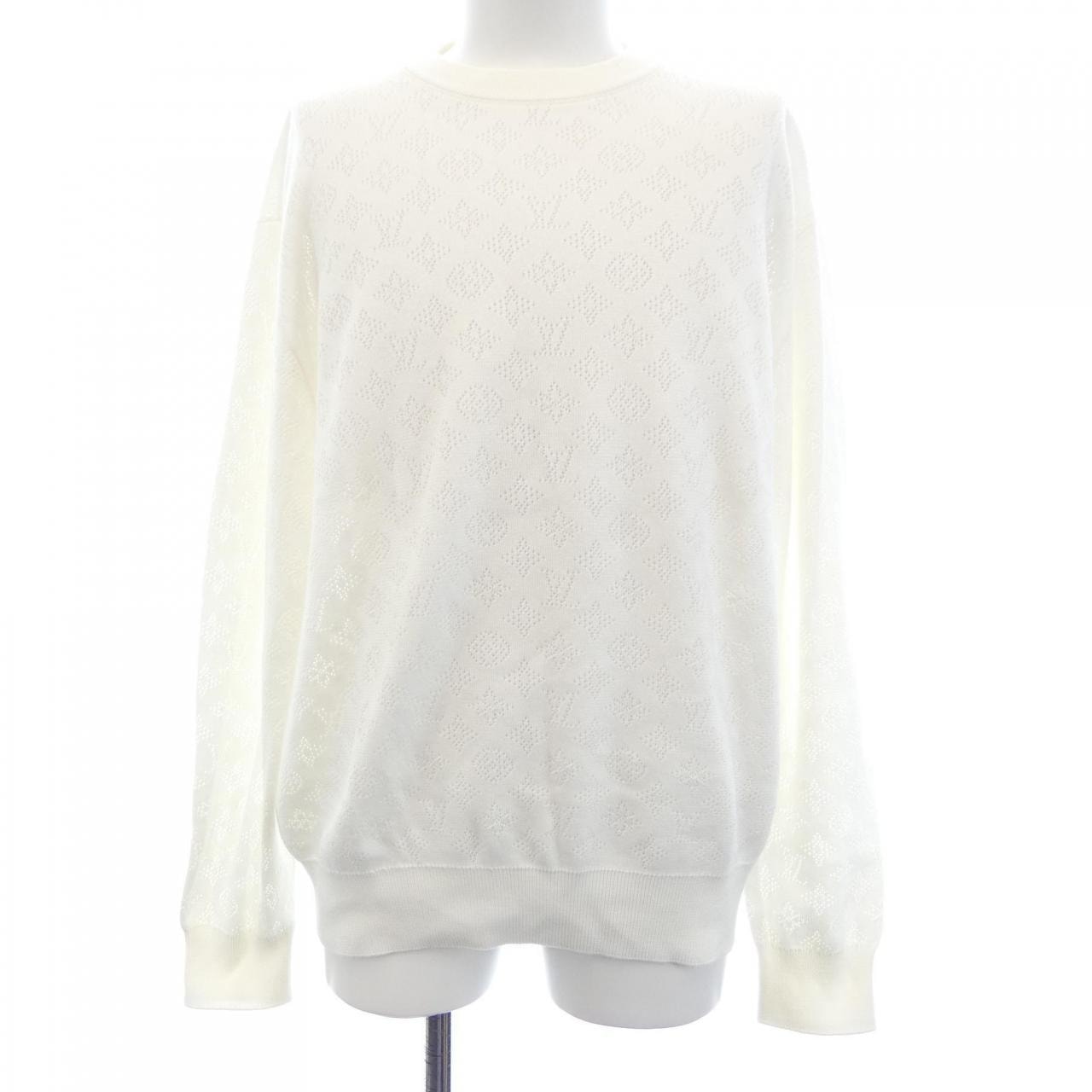 ルイヴィトン LOUIS VUITTON モノグラムポインテールコットンプルオーバー HSN45WY34 ニット