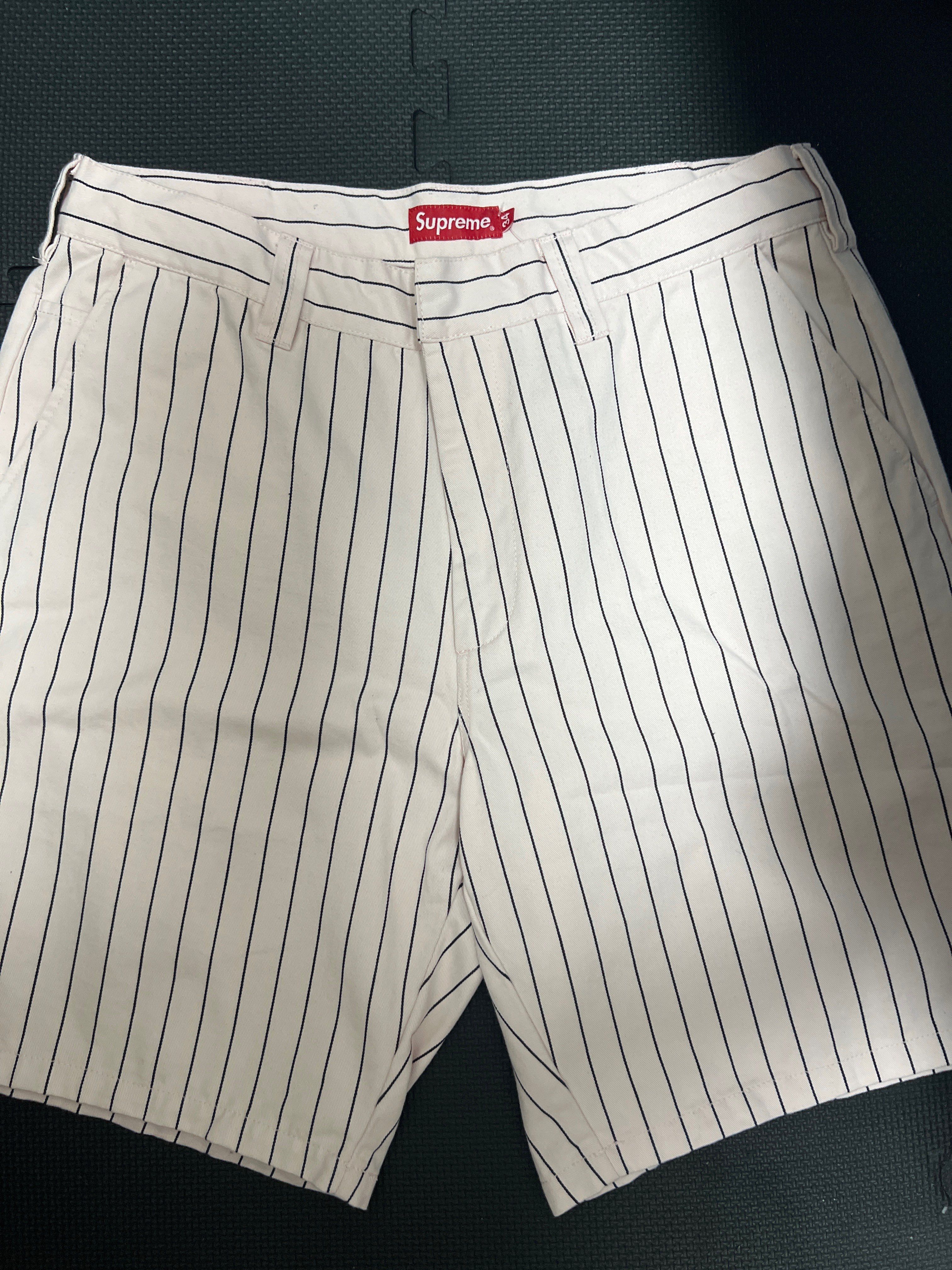 Supreme Work Short "Pink Stripe"