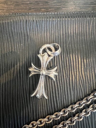Chrome Hearts CH Cross Small W Bale "Silver"