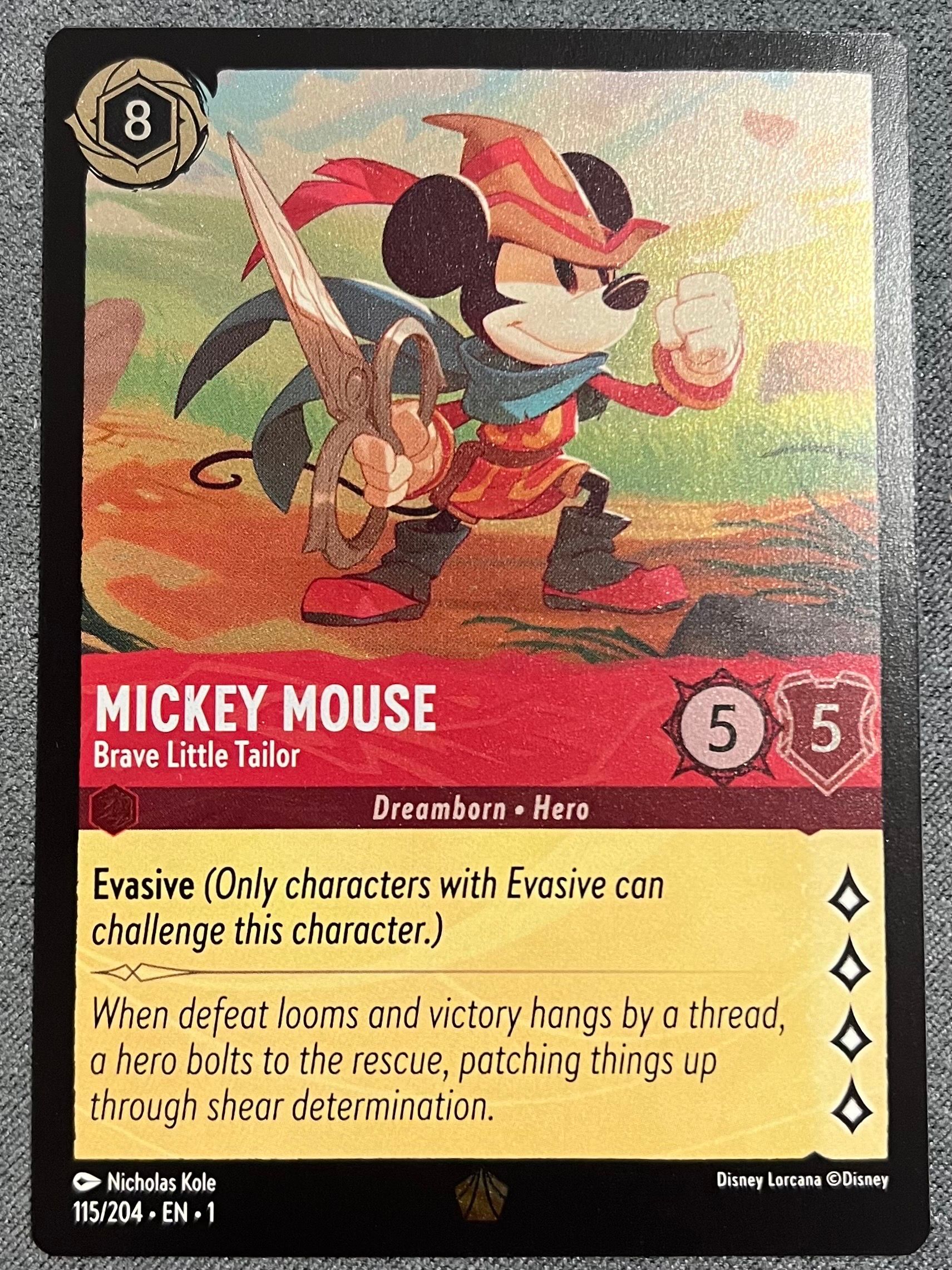 状態A】ミッキーマウス - ブレイブ・リトル・テイラー LE