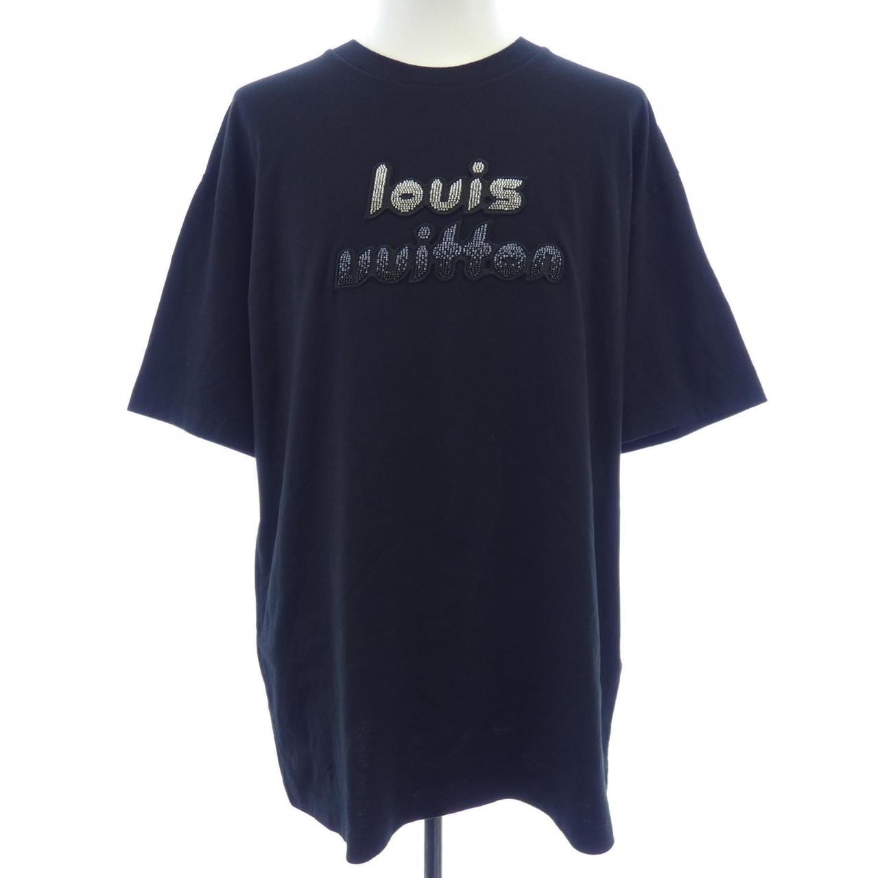 ルイヴィトン LOUIS VUITTON ビーズエンブロイダードコットンTシャツ HPY86WNPG Tシャツ