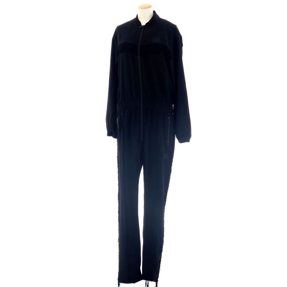 【中古】ニードルス Needles CITYSHOP別注 ポリエステル フリンジ ジャンプスーツ ブラック【サイズM】【レディース】