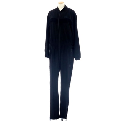 【中古】ニードルス Needles CITYSHOP別注 ポリエステル フリンジ ジャンプスーツ ブラック【サイズM】【レディース】
