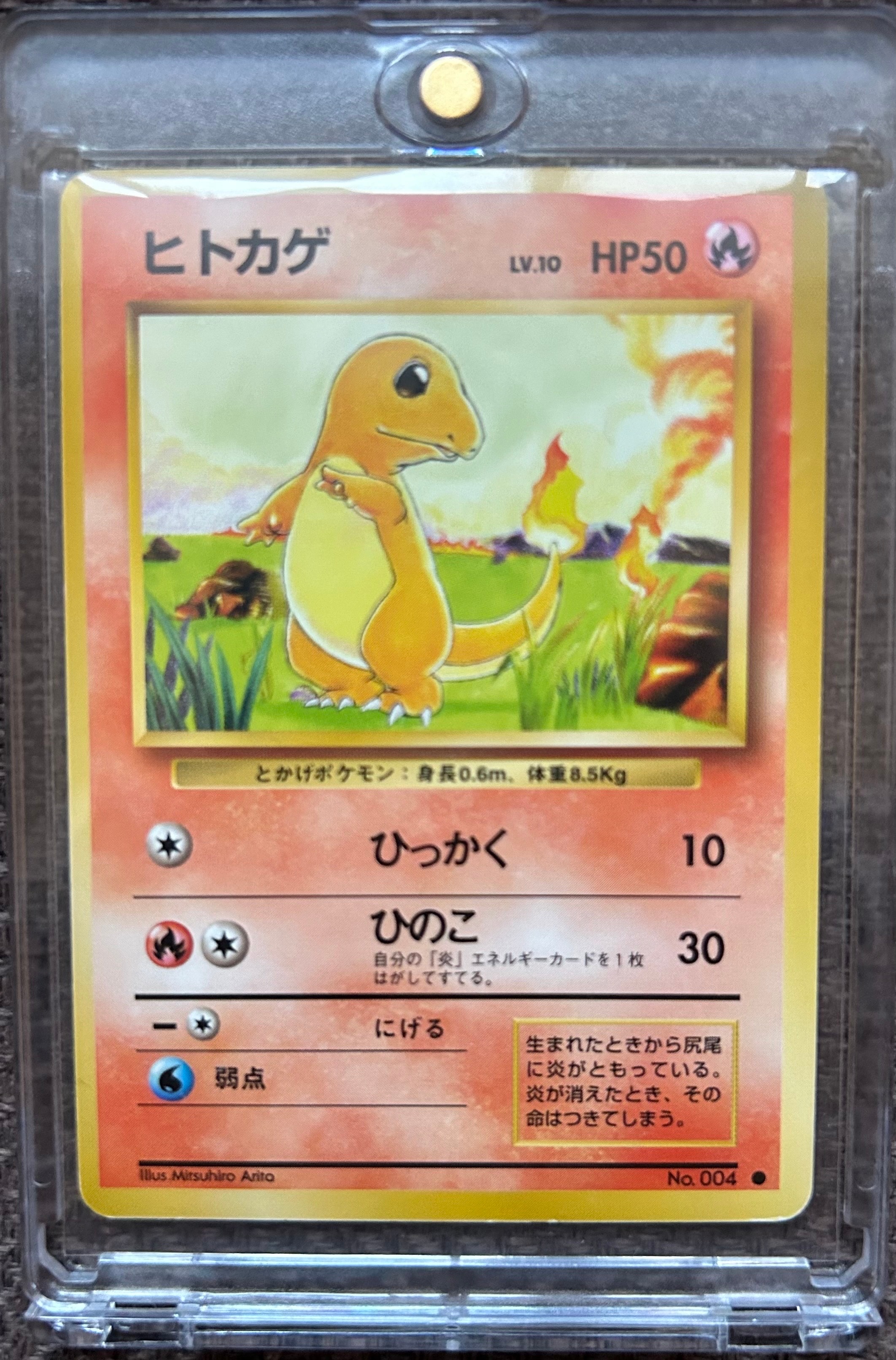 ヒトカゲ ○ : 旧裏 [PMCG1-2](拡張パック「ポケットモンスター カード
