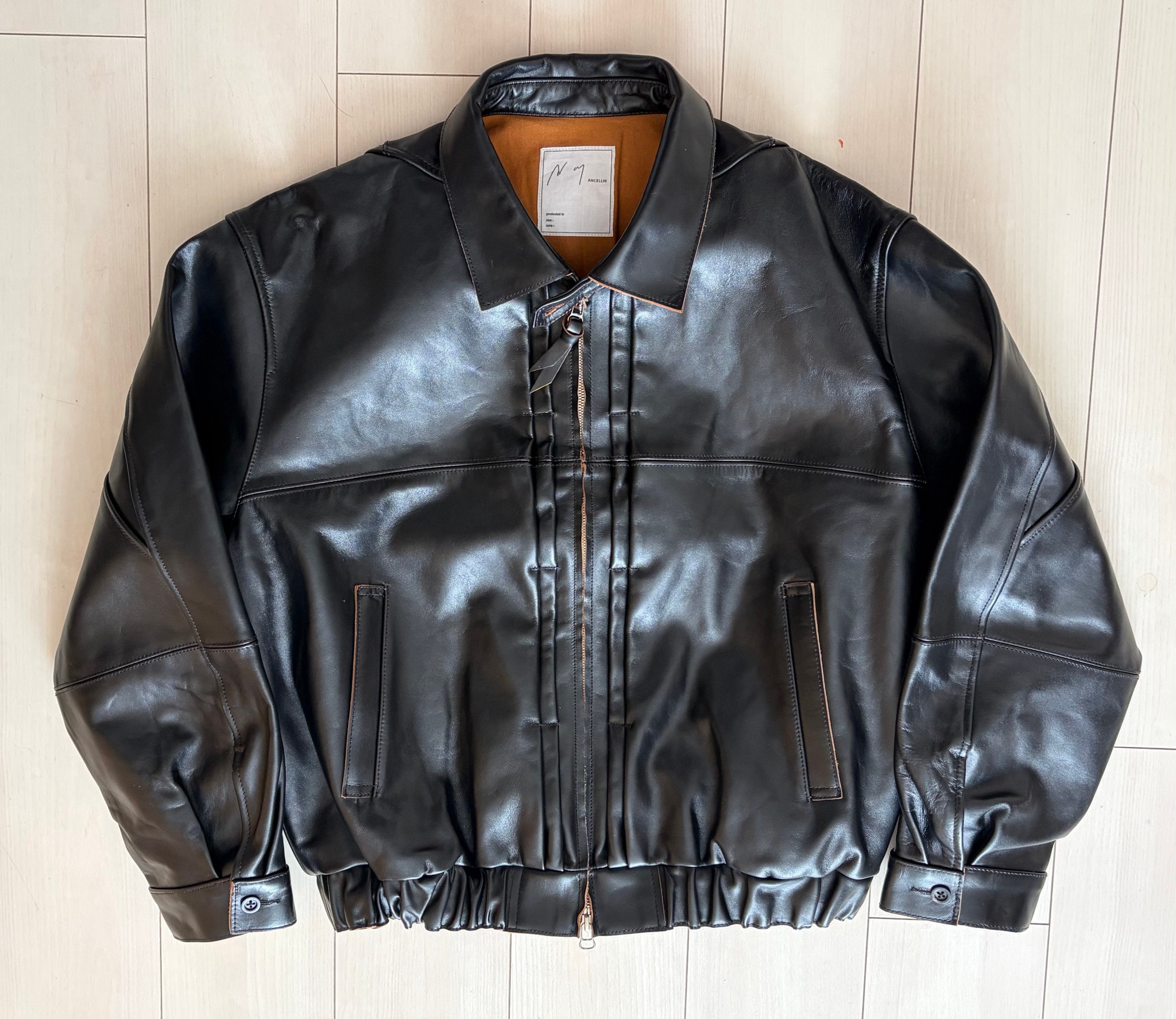 ANCELLM H.L Tuck Jacket "Black"