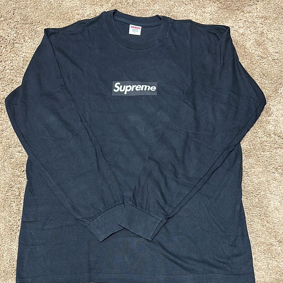 Supreme Box Logo L/S Tee "Black"