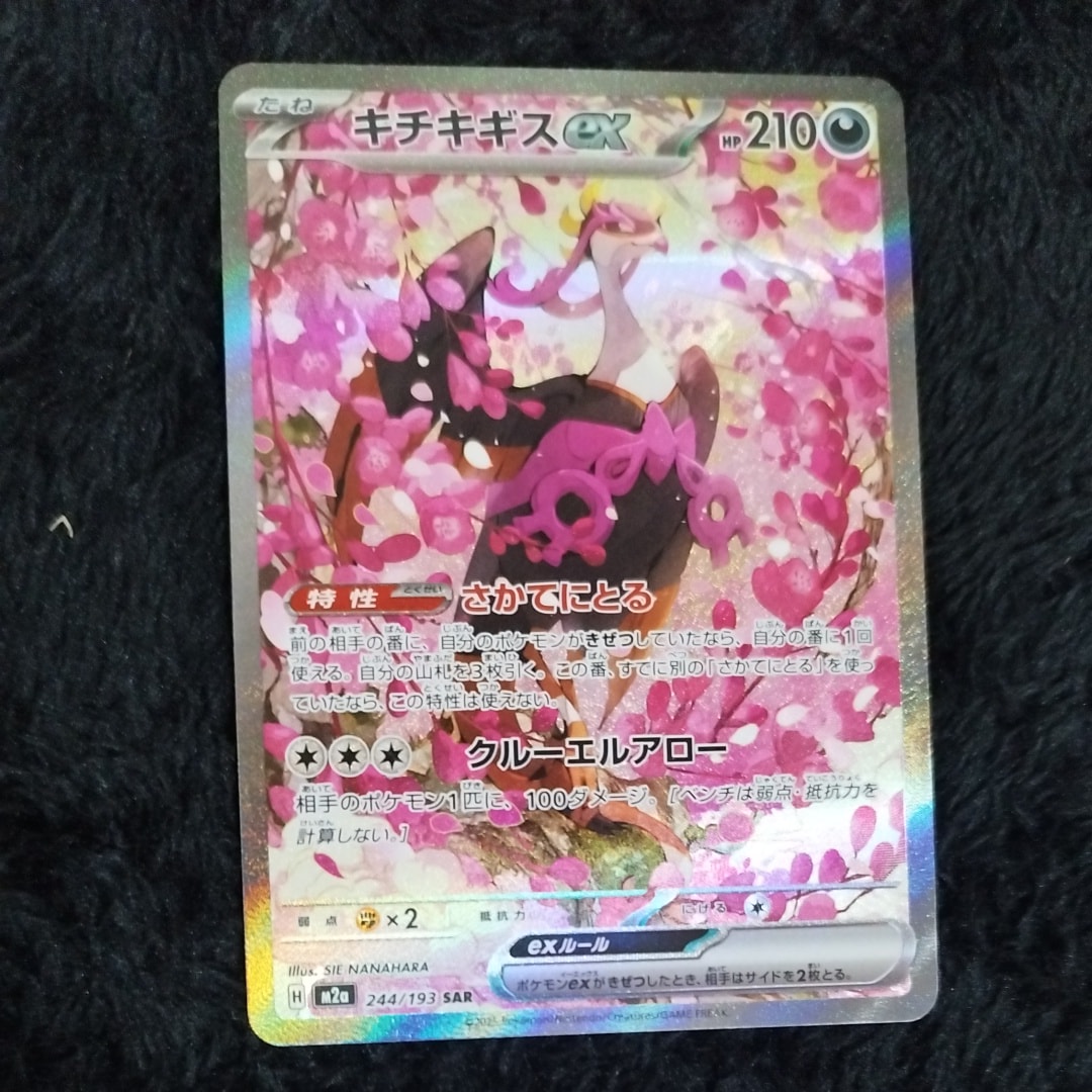 キチキギスex SAR [M2a 244/193](ハイクラスパック「MEGAドリームex」)