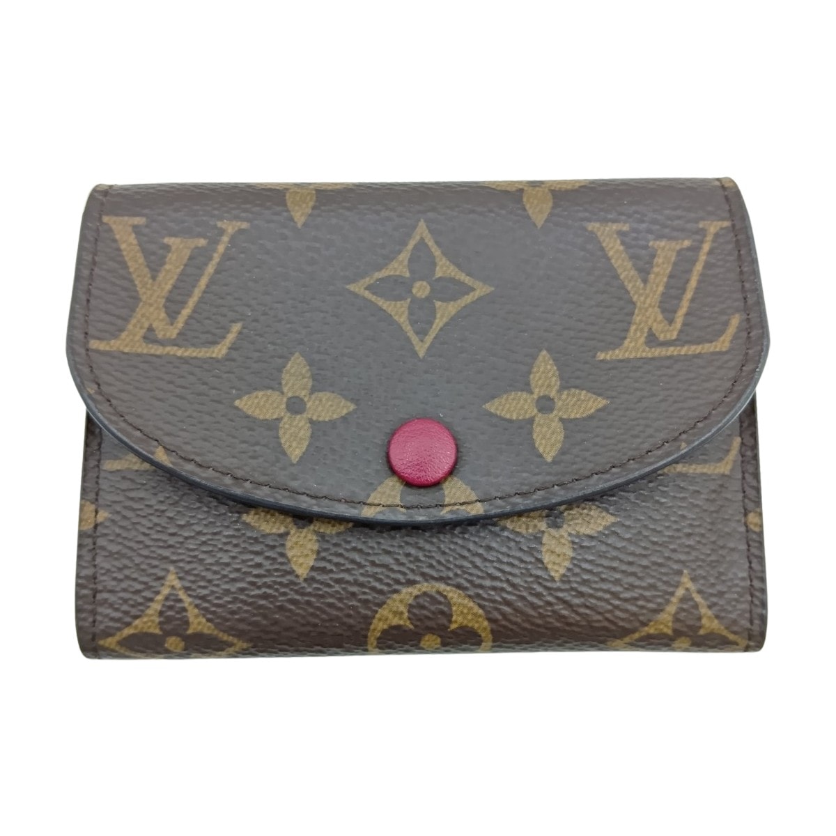 ◎◎LOUIS VUITTON ルイヴィトン モノグラム ポルトモネ ロザリ 財布 コインケース M41939 ブラウン