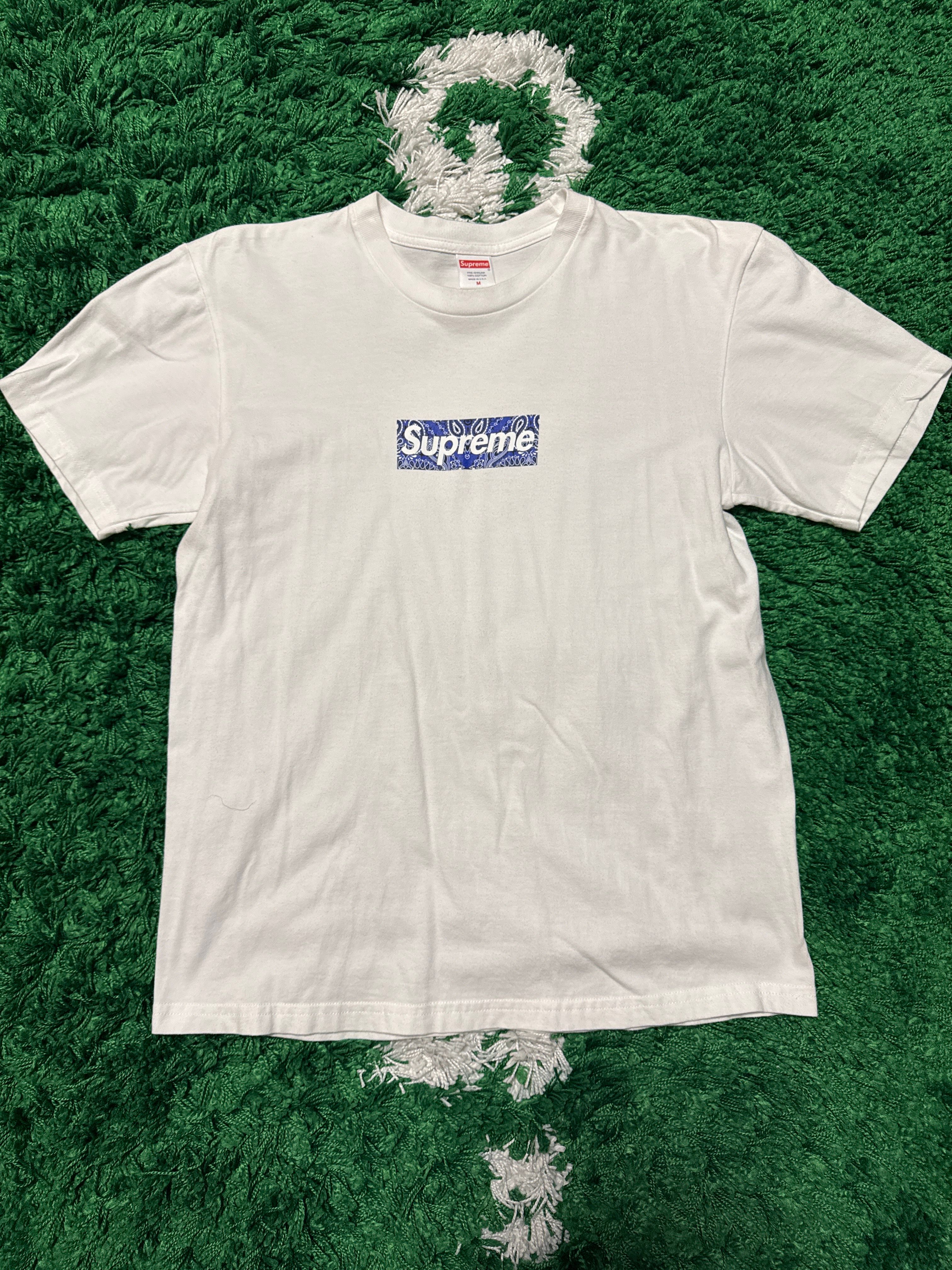 Supreme Bandana Box Logo Tee "White"