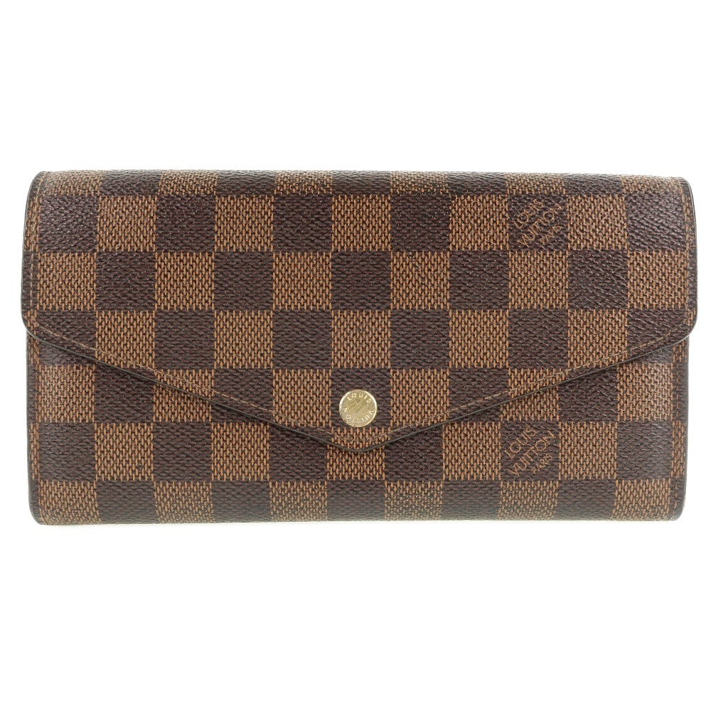 Louis Vuitton Sarah Wallet Damier Ebene "Brown"