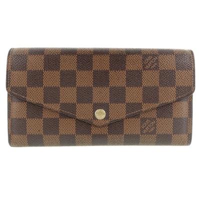 Louis Vuitton Sarah Wallet Damier Ebene "Brown"