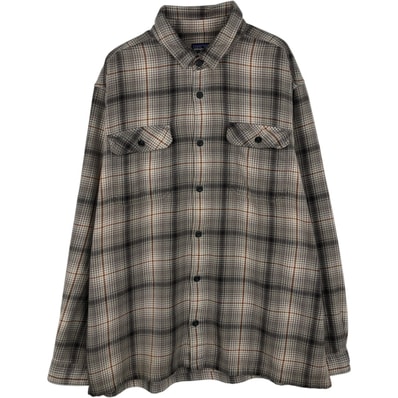 古着 パタゴニア Patagonia ORGANIC COTTON オーガニックコットン 53947FA13 長袖 フランネルチェックシャツ メンズXL相当/eaa650550