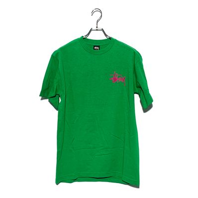 STUSSY intemational tribe tee green