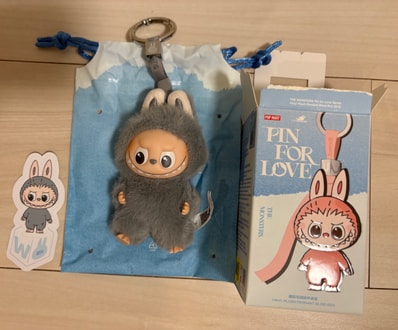 POP MART THE MONSTERS (LABUBU) Pin for Love Series-Vinyl Plush Pendant (N-Z) W