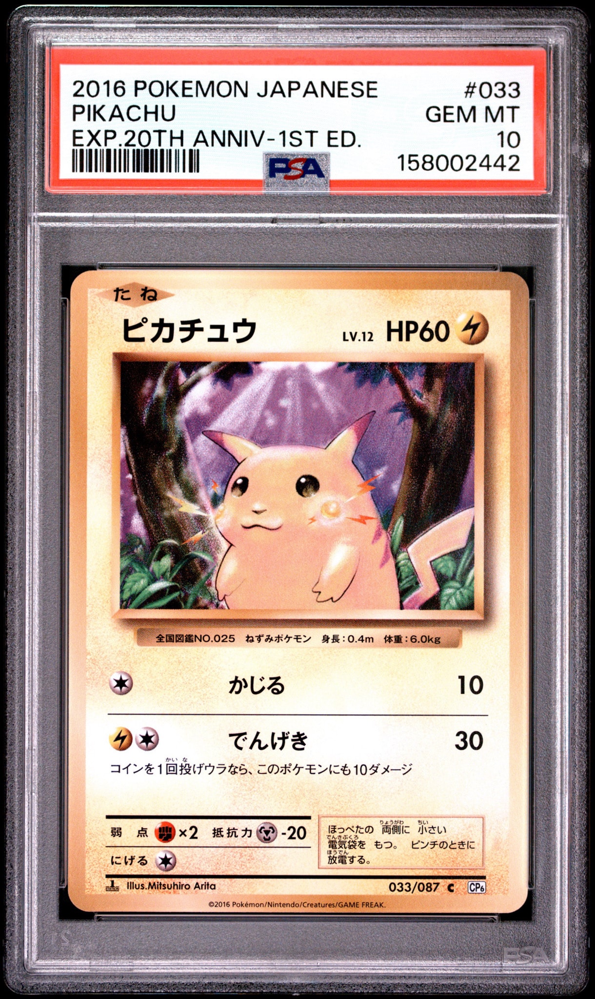 ピカチュウ C :1ED [CP6 033/087](コンセプトパック