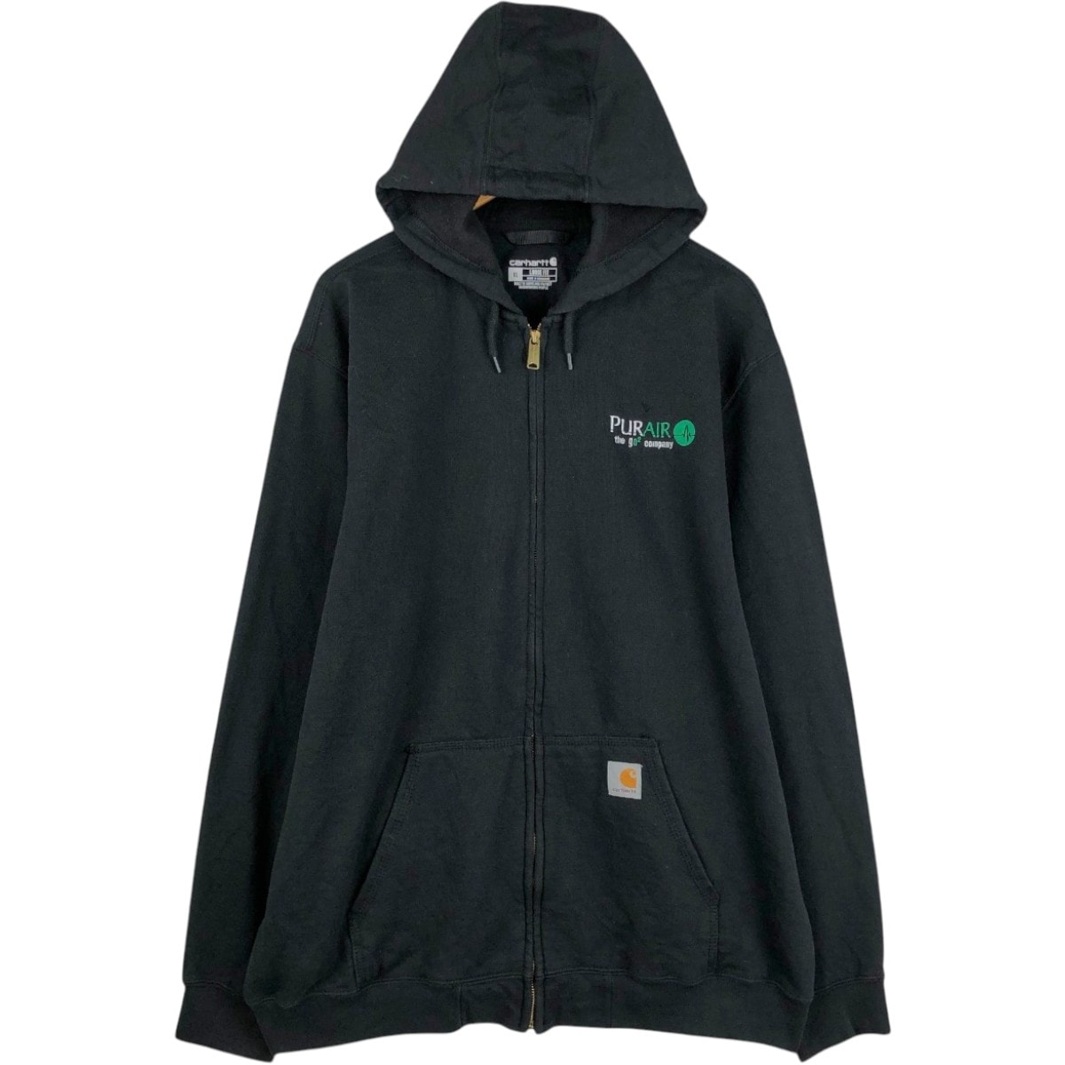 古着 カーハート Carhartt Loose Fit スウェットフルジップパーカー メンズXL相当/eaa678723