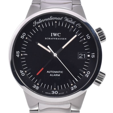 IWC IWC SCHAFFHAUSEN IW353702 GST ブラック 自動巻き メンズ 美品 腕時計 Q#148634