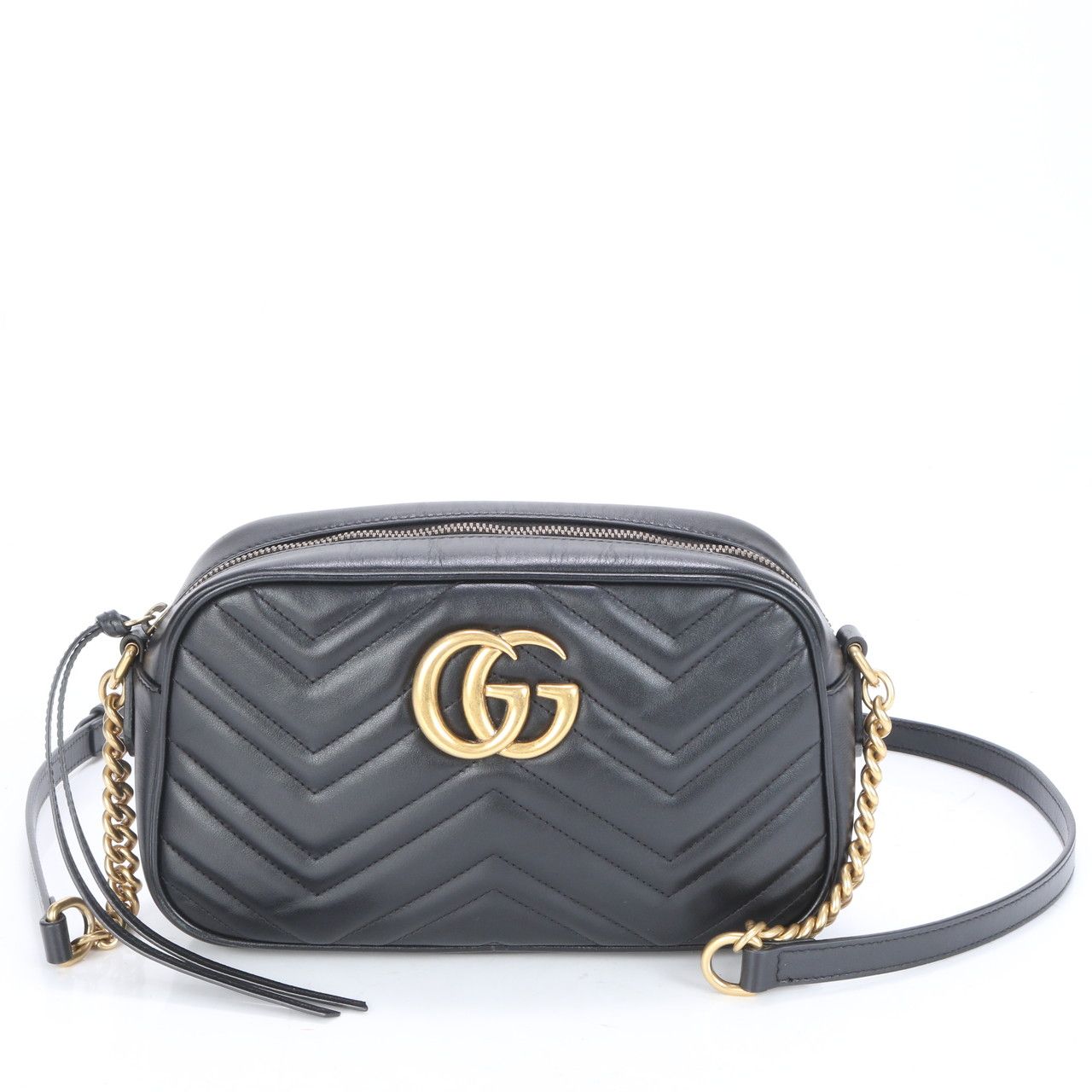 ■極美品 グッチGGマーモント スモール カメラバッグ 447632