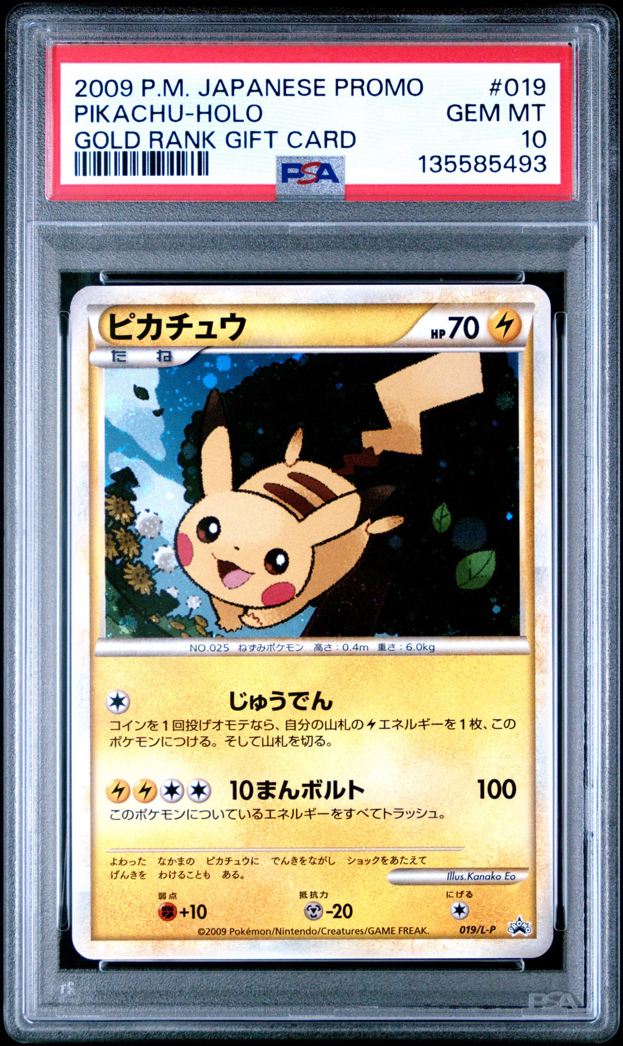 ピカチュウ: プロモ[L-P 019/L-P](プロモーションカード「L-P」)