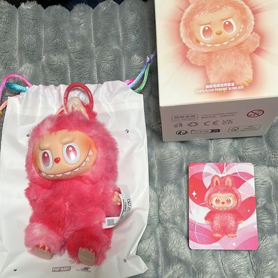 POP MART THE MONSTERS (LABUBU) Big into Energy Series Plush Pendant LOVE