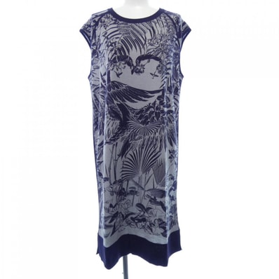 エルメス HERMES FLAMINGO PARTY *77-7709. ワンピース