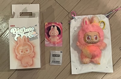 POP MART THE MONSTERS (LABUBU) Big into Energy Series Plush Pendant LOYALTY