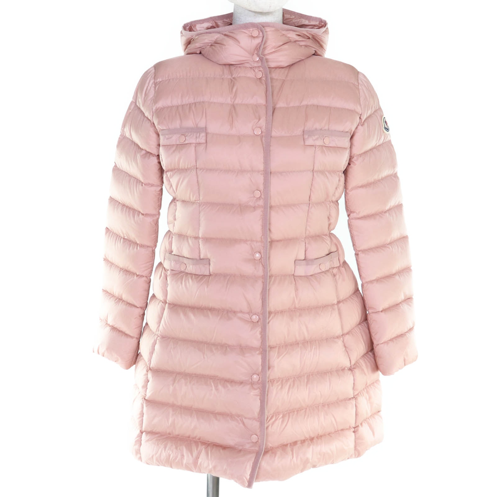 未使用品 モンクレール ダウンコート HIRMA ピンク キッズ 12anni152cm I29541C00014