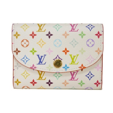 LOUIS VUITTON LV×TM ポルトモネ ロザリ 二つ折り財布 モノグ