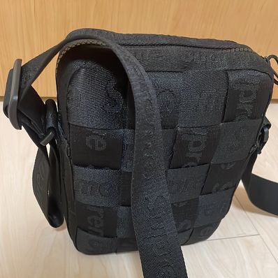 Supreme Woven Shoulder Bag "Black" (24SS)